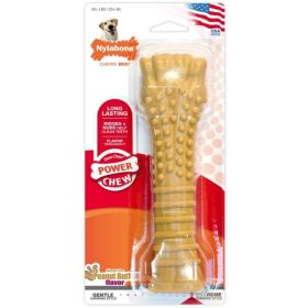 Nylabone Dura Chew Souper Bone - Peanut Butter Flavor - 7.75" Bone  (For Dogs over 50 lbs)