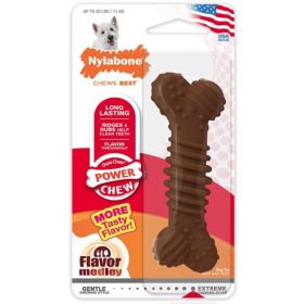 Nylabone Dura Chew Power Chew Bone Chicken Flavor - Regular  (Up to 25 lbs)