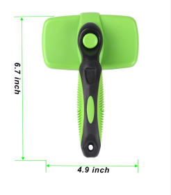 Compatible with Apple, Benepaw Premium Auto cabello limpio perro cepillo impermeable c√≥modo peque√±o perro grande peine de aseo de mascotas herramien