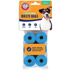 Arm and Hammer Dog Waste Refill Bags Fresh Scent Blue (Option 1: 90 count)