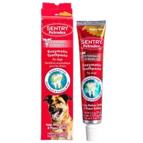 Petrodex Enzymatic Toothpaste for Dogs & Cats (Option 1: Poultry Flavor, Option 2: 2.5 oz)