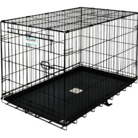 Precision Pet Pro Value by Great Crate (Option 1: 1 Door Crate, Option 2: Black, Option 3: Model 2000 (24"L x 18"W x 19"H) For Dogs up to 25 lbs)