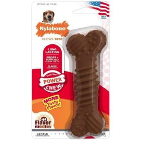 Nylabone Dura Chew Power Chew Bone Flavor Medley (Option 1: Wolf  (Up to 35 lbs))