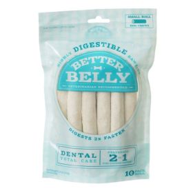 Better Belly Rawhide Dental Rolls (Option 1: Small, Option 2: 10 Count)