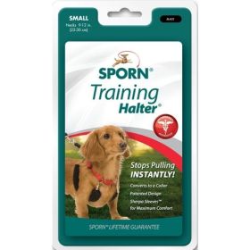 Sporn Original Training Halter for Dogs (Option 1: Black, Option 2: Small)