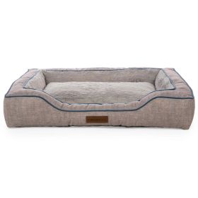 Bolstered Bliss Mattress Edition Dog Bed, Large, 36"x26", Up to 70lbs (size: large)