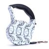 3m 5m Retractable Dog Leash 11 Colors Fashion Printed Puppy Auto Traction Rope Nylon Walking Leash for Small Dogs Cats Pet Leads